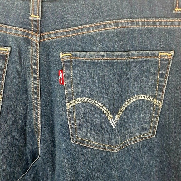 Levi's 512 Jeans Women's Size 10 M Bootcut Perfectly Slimming Med Wash (31×32) - Picture 5 of 11